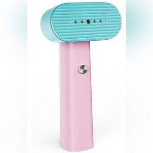Nexdoo G6 2-in-1 Portable Steamer Iron for Clothes Pink and Blue